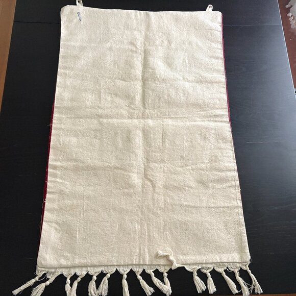 Vintage Handmade Alphabet Wall Hanging Tapestry Kid Room 22.2" X 34" - Picture 5 of 5